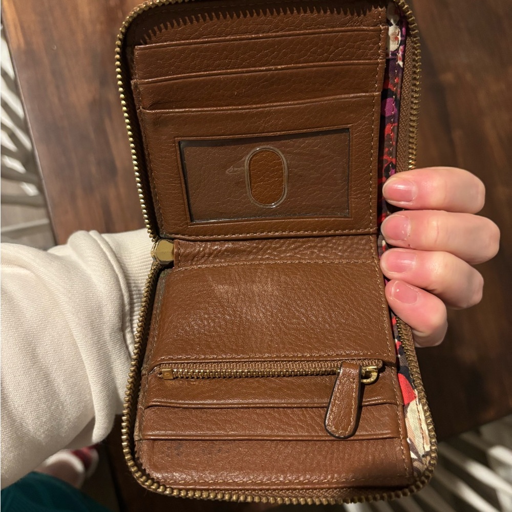 Vera Bradley Wallet with Floral Interior